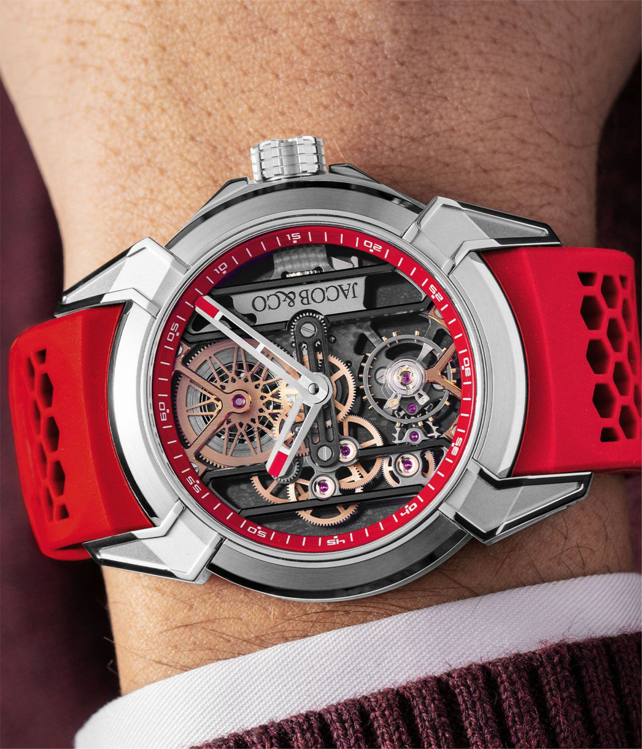 Jacob & Co. Epic X Titanium Red
